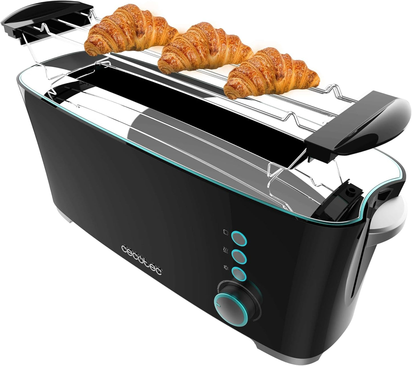 TOST. CECOTEC TOAST&TASTE 2R LARGO NEGRO 2180