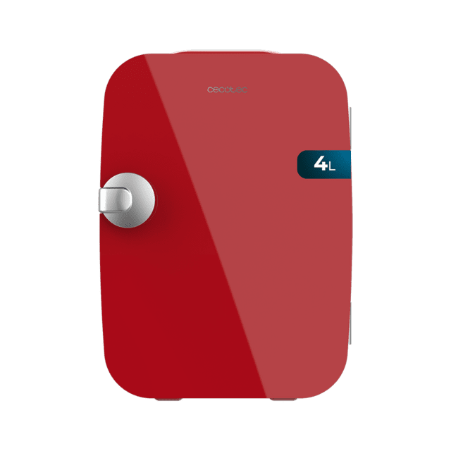 Bolero MiniCooling 4L Río Red Frigorífico con funcionamiento 12 V-220 V, compatible coche y caravanas, función enfriamiento y calentamiento, rango de temperatura 5-65º, transporte fácil.