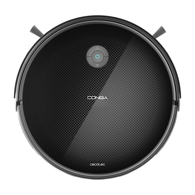 Conga 2499 Ultra Home Advanced Robot aspirador con base de autovaciado. Cuenta con tecnología giroscópica, limpieza ordenada de la totalidad de la superficie recorrida. Friega, aspira y barre a la vez.