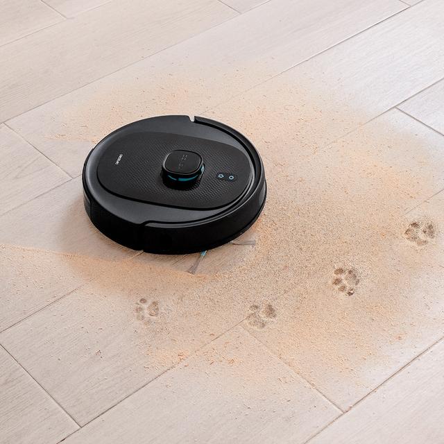 Conga 7490 Immortal Home Genesis Robot aspirador con navegación láser y base de autovaciado. 4 en 1: barre, aspira, friega y pasa la mopa. Potencia de succión de 2600 Pa. 120 minutos de autonomía.