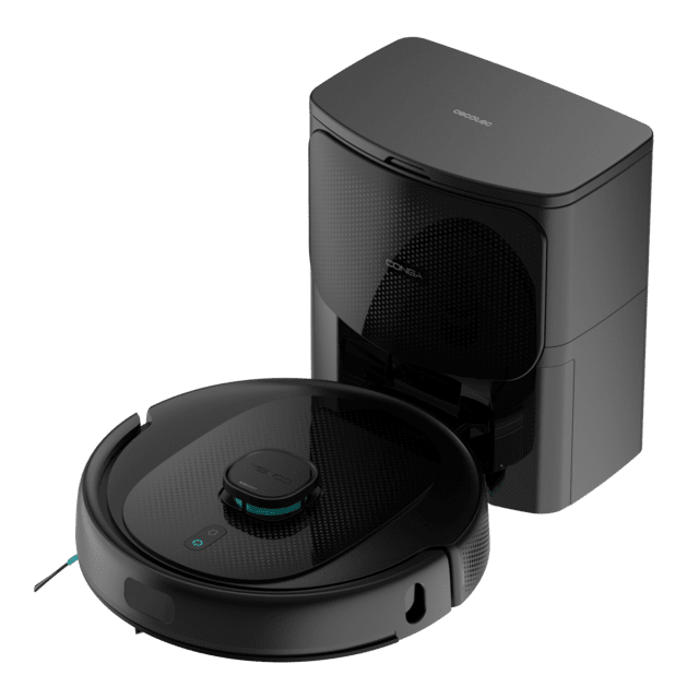 Conga 9590 Spin Revolution Ultra Power Home Robot aspirador con navegación láser. Inteligencia artificial, evita objetos. 4 en 1: barre, aspira, friega y pasa las mopas. 10.000 Pa de succión. Máximo 240 minutos de autonomía.