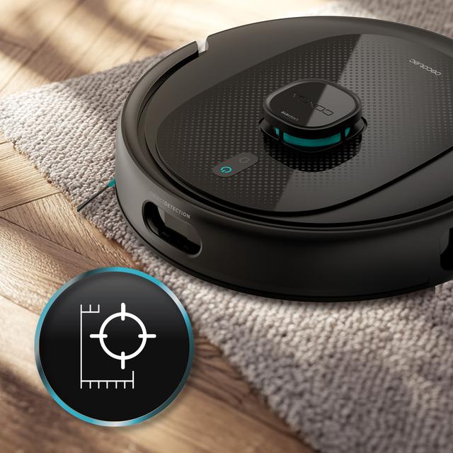 Conga 9990 AI Spin Revolution Ultra Power Home Robot aspirador con navegación láser y base de autovaciado de polvo.