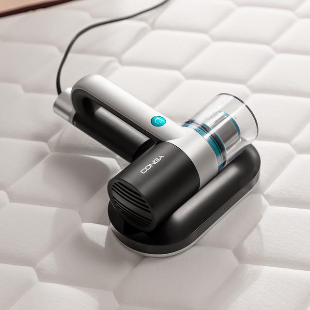 Conga RockStar 3000 Mattress Aspirador de colchones y tapicerías con 300 W de potencia y 10 kPa de poder de succión. Incluye luz ultravioleta UV-C que acaba con el 99,9 % de los alérgenos.