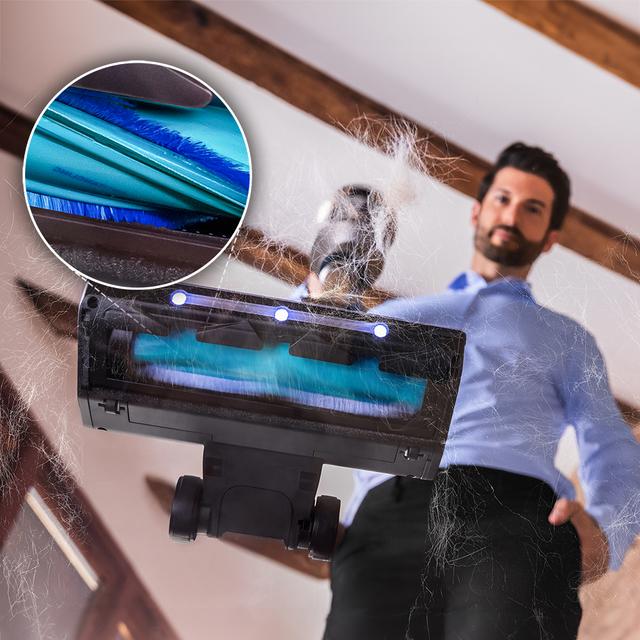 Conga Rockstar 12500 Stellar AquaPet Flex Aspirador escoba sin cables sin bolsa. Máxima potencia de succión de 310 AW y ultrapotencia de 700 W. 100 minutos de autonomía.