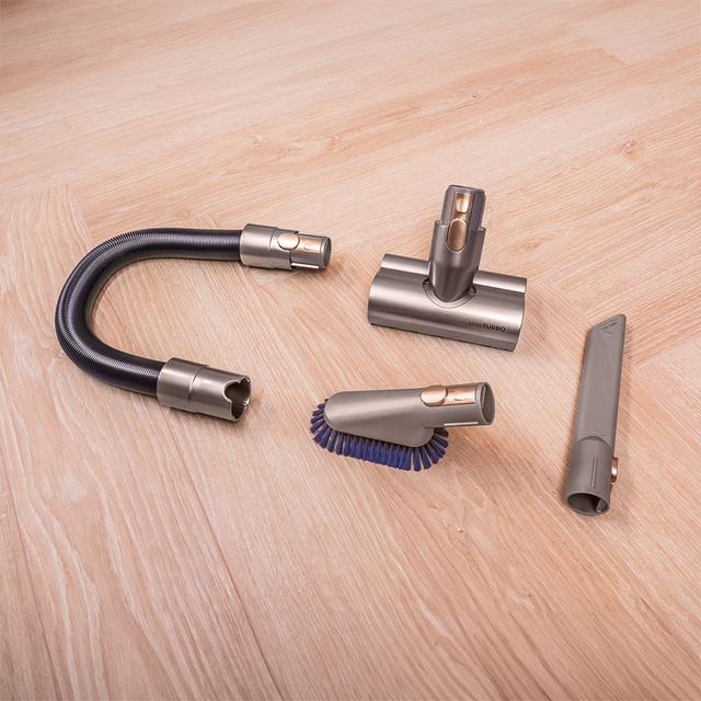 Conga Rockstar 12500 Stellar AquaPet Flex Aspirador escoba sin cables sin bolsa. Máxima potencia de succión de 310 AW y ultrapotencia de 700 W. 100 minutos de autonomía.