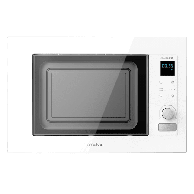 GrandHeat 2090 Built-in Touch White Microondas encastrable digital de 21 litros de capacidad con grill y 1200 W de potencia GrandHeat 2090 Built-in Touch White.
