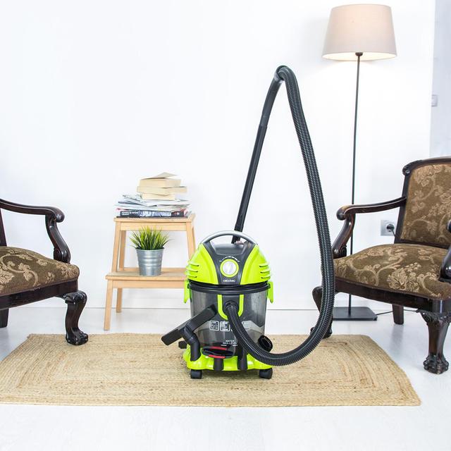 Wet&Dry T Aspirador de sólidos y líquidos con 1200 W de potencia. Aspirador de sólidos y líquidos