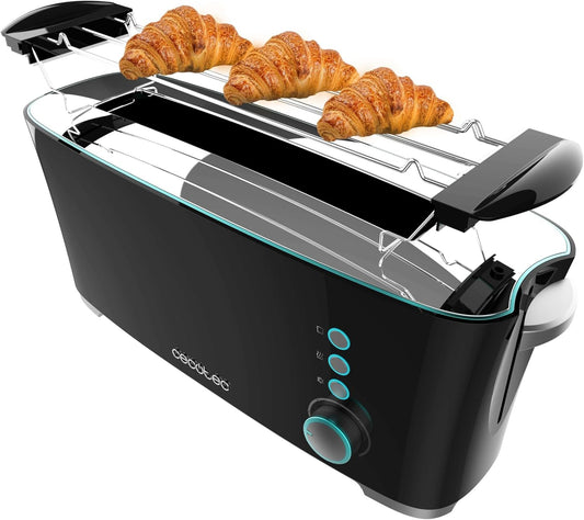 TOST. CECOTEC TOAST&TASTE 2R LARGO NEGRO 2180