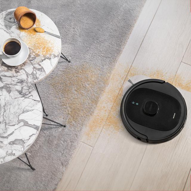 Conga 8290 Immortal Ultra Power Home Genesis Robot aspirador con navegación láser y base de autovaciado. Bolsa de 3 litros. 4 en 1: barre, aspira, friega y pasa la mopa.