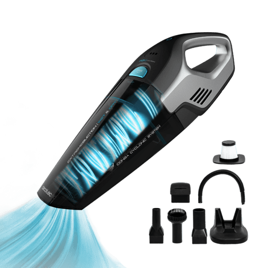 Conga Immortal ExtremeSuction 14,8 V Hand. Aspirador de Mano que aspira sólidos y líquidos, Ligero y sin Bolsas, Tiempo de autonomía 20 Minutos, 14,8 V, Tecnología ciclónica