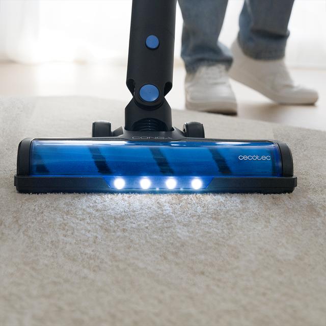 Conga Rockstar 8500 Infinity ErgoWet Animal Aspirador escoba sin cables sin bolsa 4 en 1 con potencia 680 W , 30 kPa y 100 minutos de autonomía.
