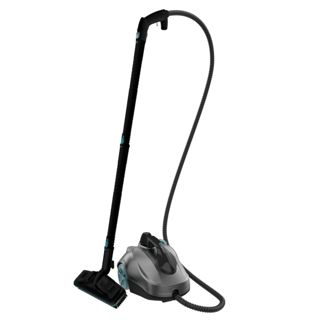 HydroSteam 2000 EasyHome Max Vaporeta de trineo con potencia de 2000W. Limpia y desinfecta para acabados perfectos. Hasta 150 minutos de trabajo continuo ininterrumpido. Depósito XXL de 2l .