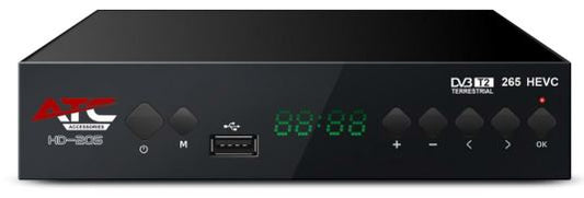 SINTONIZADOR TDT ATC 205 T2 HD