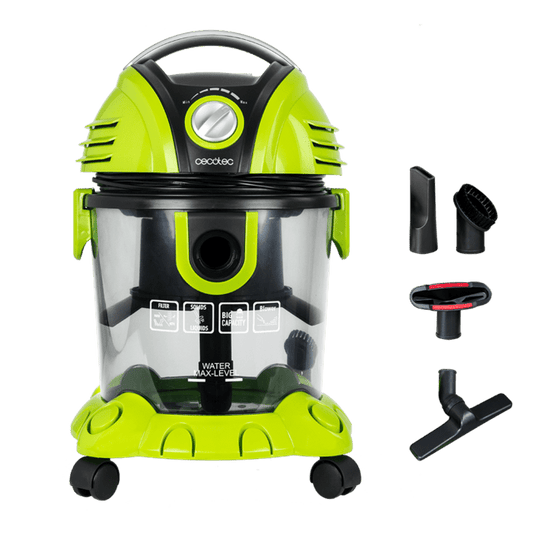 Wet&Dry T Aspirador de sólidos y líquidos con 1200 W de potencia. Aspirador de sólidos y líquidos